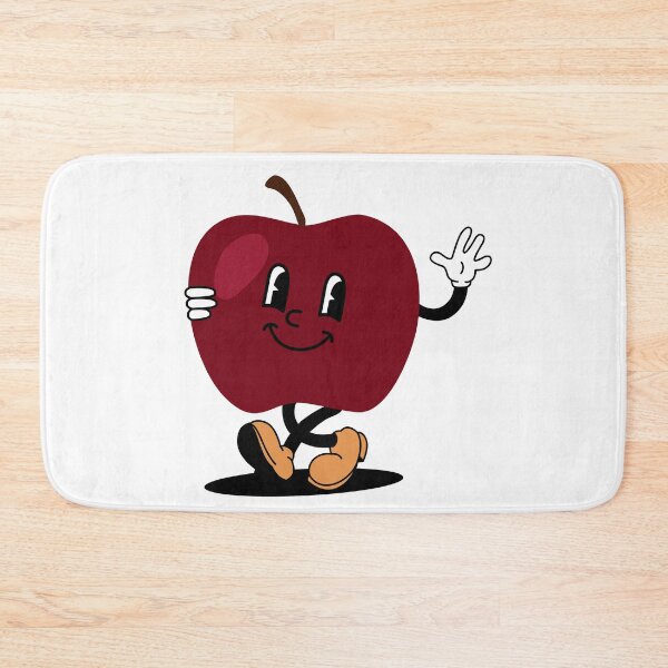 Item preview,  Flat Design Illustration with Character Fun Apple designed and sold by AlginaPugachova.