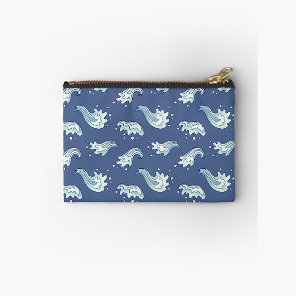 Item preview, Breaking Waves | Navy Blue | Ocean Surf Watercolor Pattern designed and sold by OMEGAFAUNA.