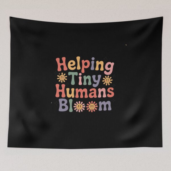 Item preview, helping tiny humans bloom designed and sold by artcultreone.