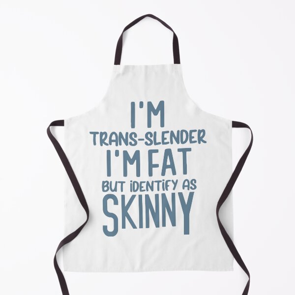 Item preview, Trans-Slender: I Identify as Skinny designed and sold by Angry Swan Designs.