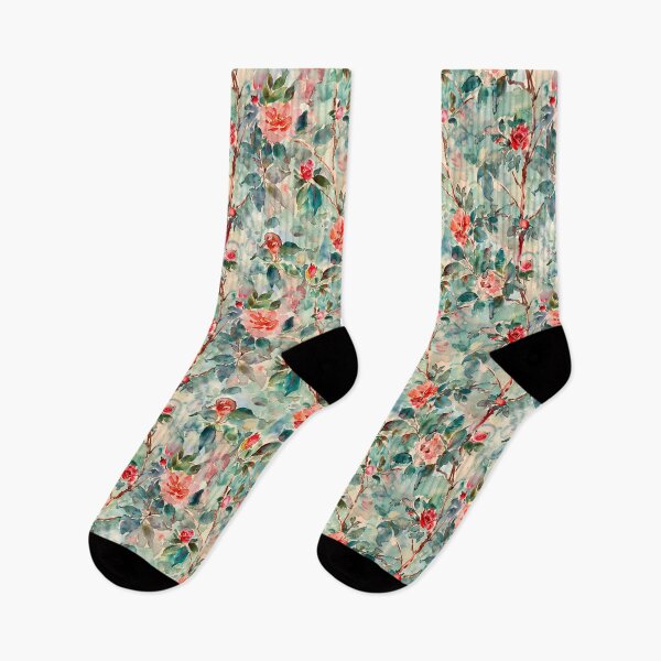 Item preview, Floral watercolor pattern designed and sold by Shevi.