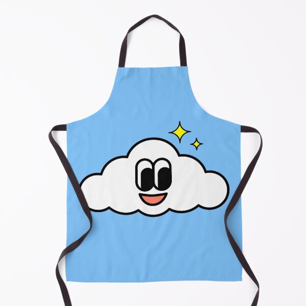 Item preview, Flat Design Illustration with Character Fun Cloud designed and sold by AlginaPugachova.