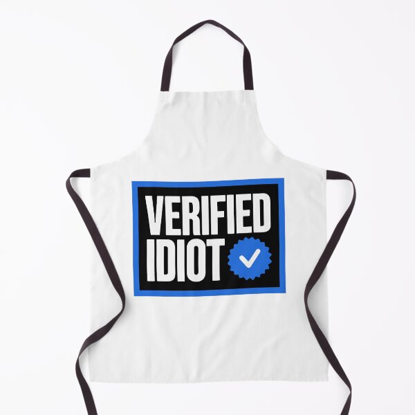 Item preview, Verified Idiot designed and sold by Angry Swan Designs.