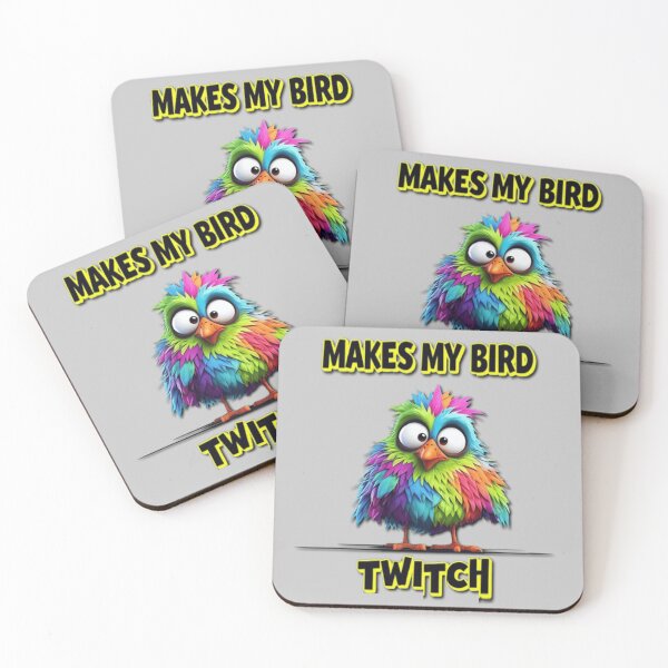 Item preview, MAKES MY BIRD TWITCH designed and sold by Pickle Wicked Designs.