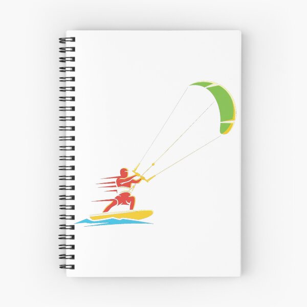 Item preview, Vibrant Kiteboarding Illustration – High-Energy Water Sport Graphic designed and sold by Cloud-Riders.
