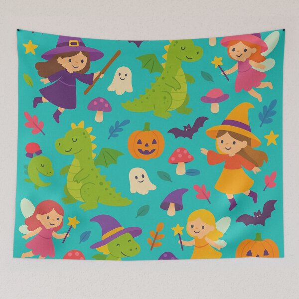 Item preview, Magical Pumpkin Parade designed and sold by Dream Bloom Gallery.