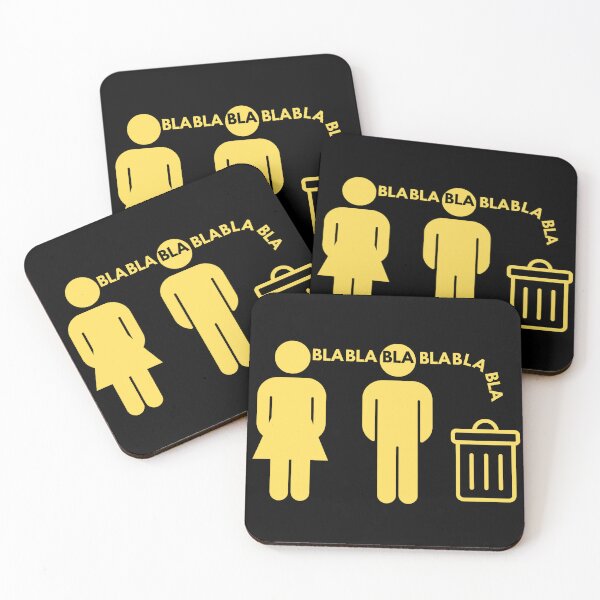 Item preview, Bla Bla Bla - The Silent Listener designed and sold by Zakshop3.