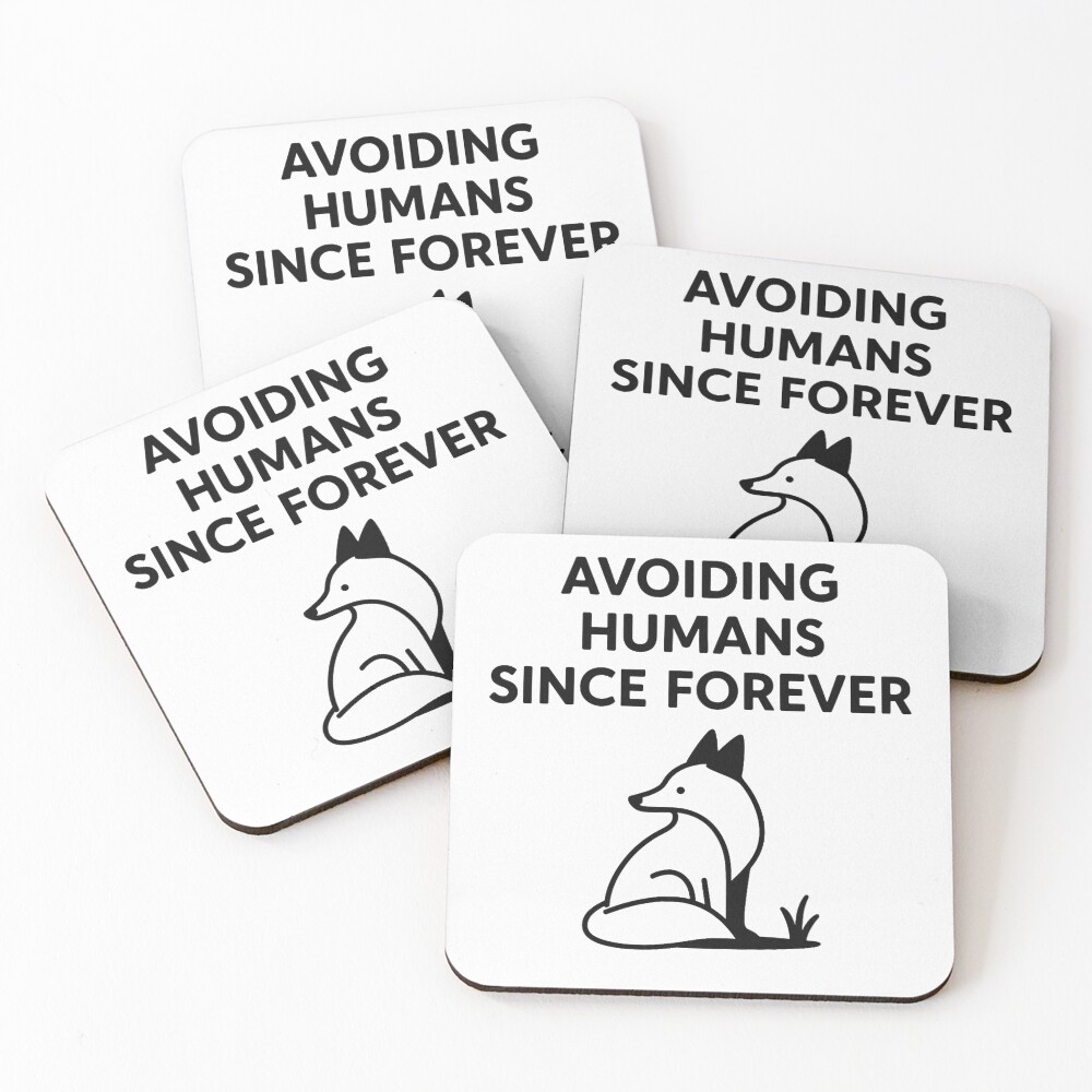 Item preview, Coasters (Set of 4) designed and sold by OverthinkLab.