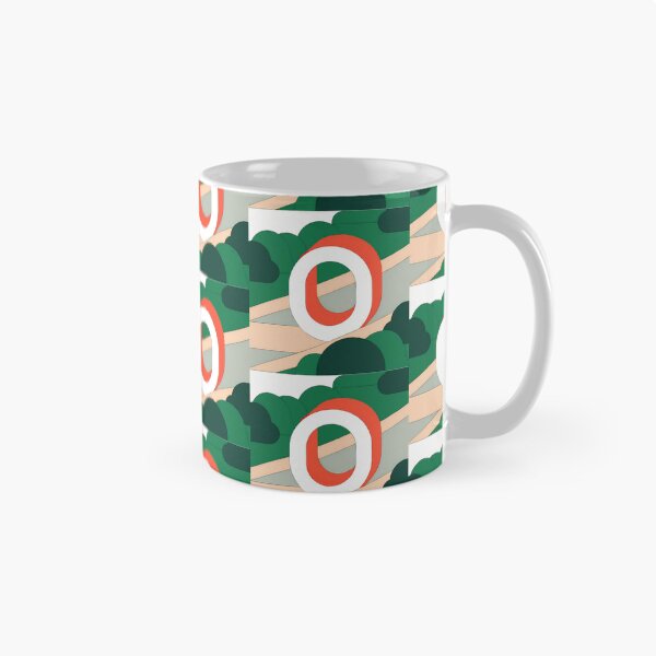Item preview, O Stylized Block Letters Geometric Backgrounds Colorful Art designed and sold by ART ATTACK ZONE.