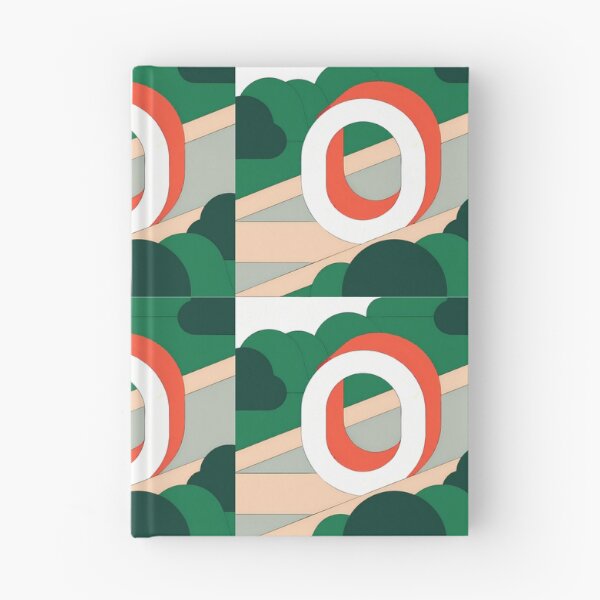 Item preview, O Stylized Block Letters Geometric Backgrounds Colorful Art designed and sold by ART ATTACK ZONE.