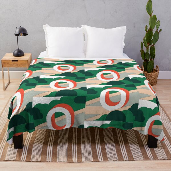 Item preview, O Stylized Block Letters Geometric Backgrounds Colorful Art designed and sold by ART ATTACK ZONE.