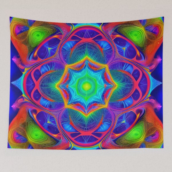 Item preview, Psychedelic Geometric Pattern designed and sold by DMT-FM.