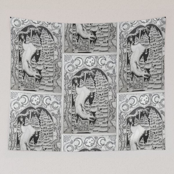 Item preview, Moonlit scream designed and sold by ToastcoinArt.