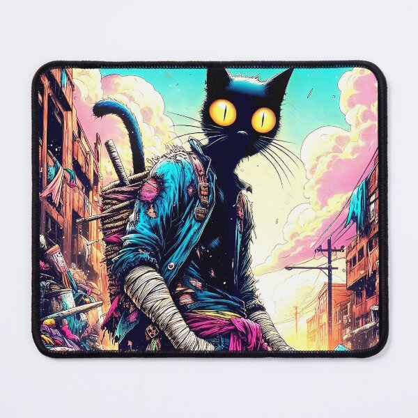 Item preview, Black Cat Trash designed and sold by Dirk Danger Designs.