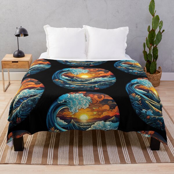 Item preview, Ocean sunset artwork  designed and sold by Slickskillz11.