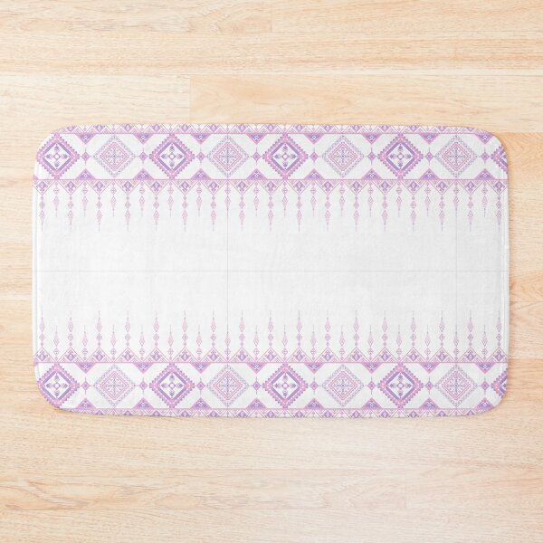 Item preview, Modern Geometice Ethnic Pattern Design Pink designed and sold by Nippitchaya.