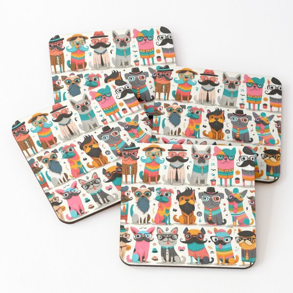 Item preview, Hipster Vibes, Dog Style designed and sold by Vanich-Panich.