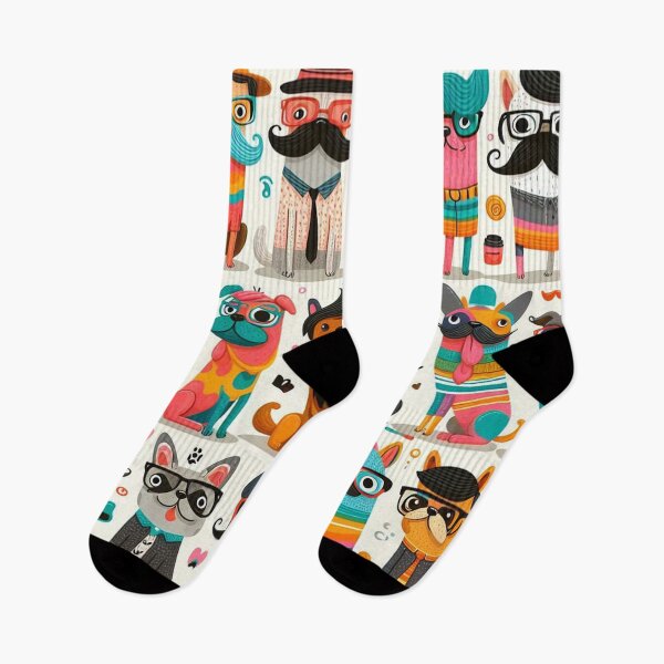 Item preview, Hipster Vibes, Dog Style designed and sold by Vanich-Panich.