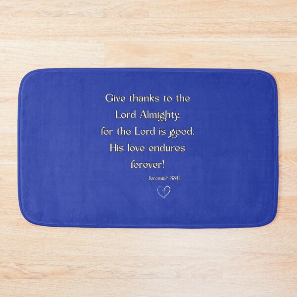 Item preview, Say thank you! His love endures... designed and sold by NanFox.