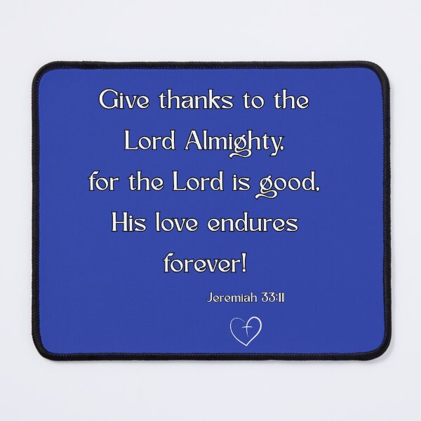 Item preview, Say thank you! His love endures... designed and sold by NanFox.