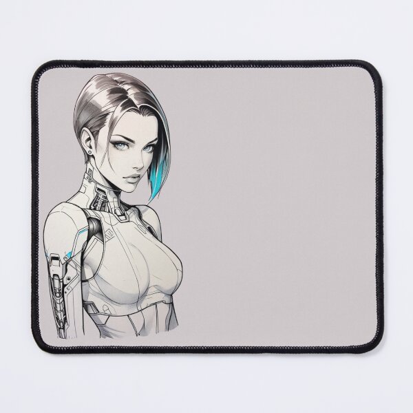 Item preview, Cyborg Girl designed and sold by ArtCraftLab.