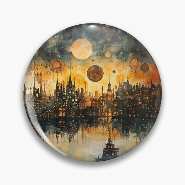 Item preview, Steampunk Sky City 04 designed and sold by Made-by-Gus.