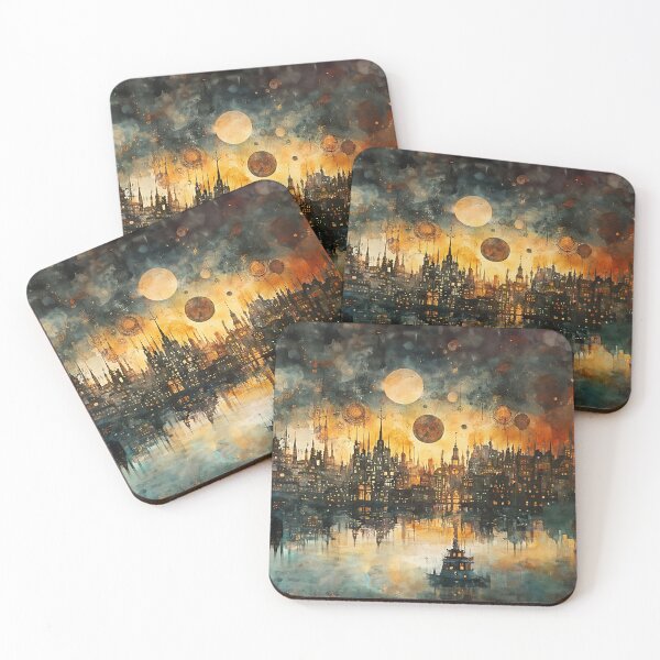 Item preview, Steampunk Sky City 04 designed and sold by Made-by-Gus.