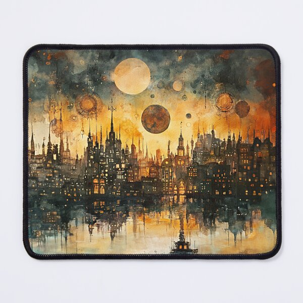 Item preview, Steampunk Sky City 04 designed and sold by Made-by-Gus.