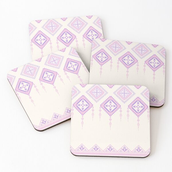 Item preview,  Geometice Ethnic Pattern Design Pink Tone designed and sold by Nippitchaya.