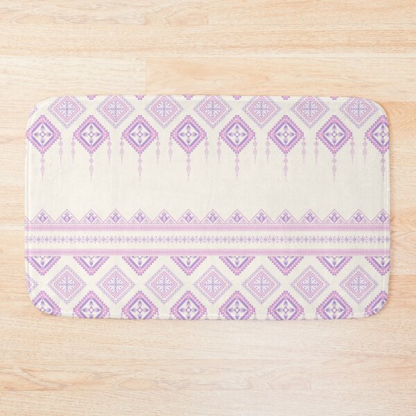 Item preview,  Geometice Ethnic Pattern Design Pink Tone designed and sold by Nippitchaya.