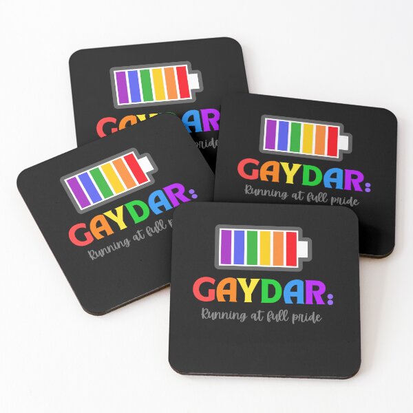 Item preview, Gaydar: Running at full pride  designed and sold by CuppyMyLove.