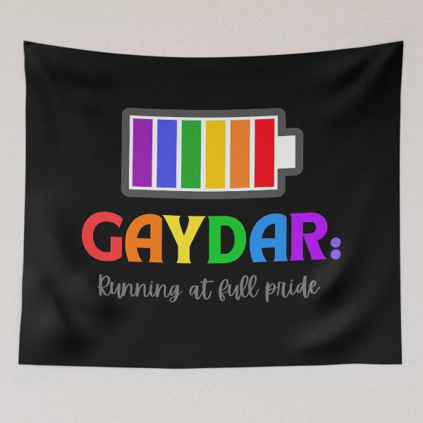 Item preview, Gaydar: Running at full pride  designed and sold by CuppyMyLove.