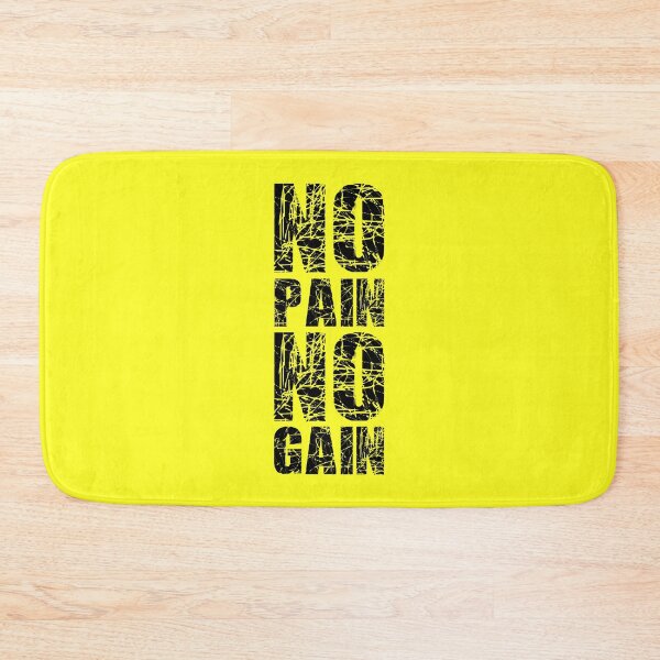 Item preview, Powerful Fitness Quote | No Pain No Gain designed and sold by typoinspired.