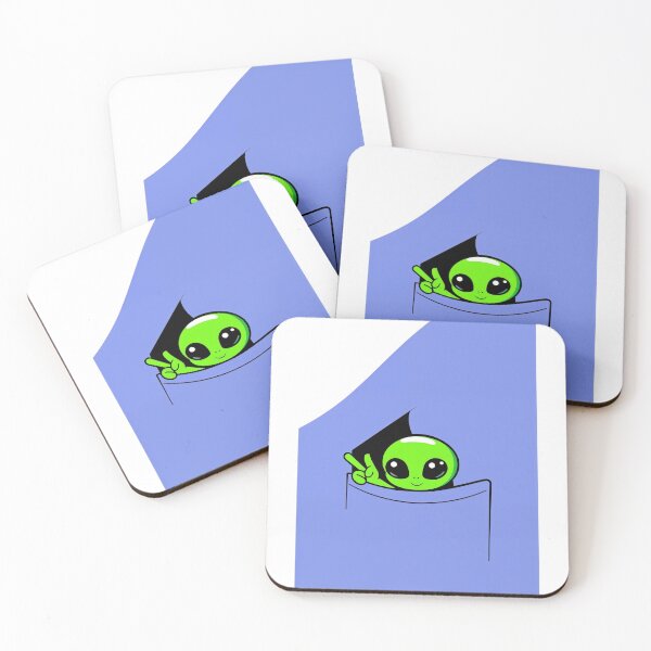 Item preview, Alien Peace Pocket UFO designed and sold by 0606PM.