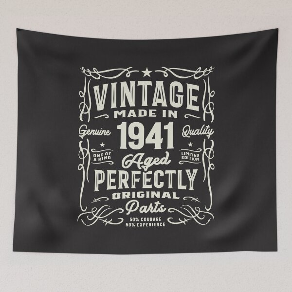 Item preview, Vintage 1941 84th Birthday Decorations for Turning 84 designed and sold by cidolopez.