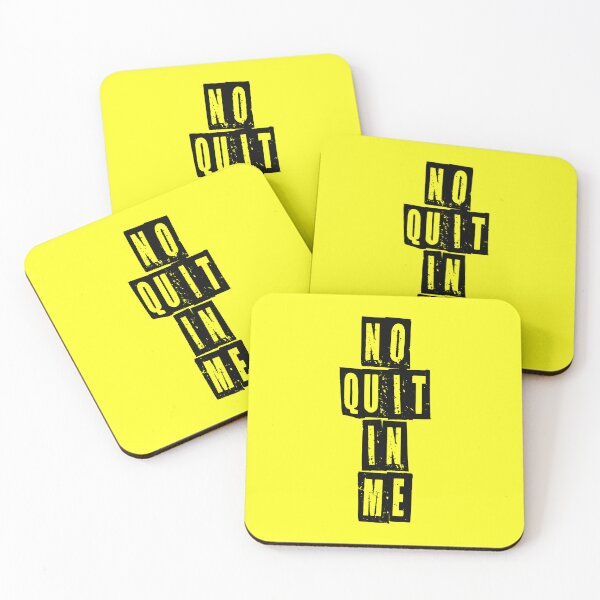 Item preview, Powerful Determination Quote | No Quit in Me designed and sold by typoinspired.