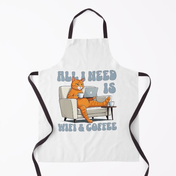 Item preview, All I need is WiFi and coffee designed and sold by BritishDelights.