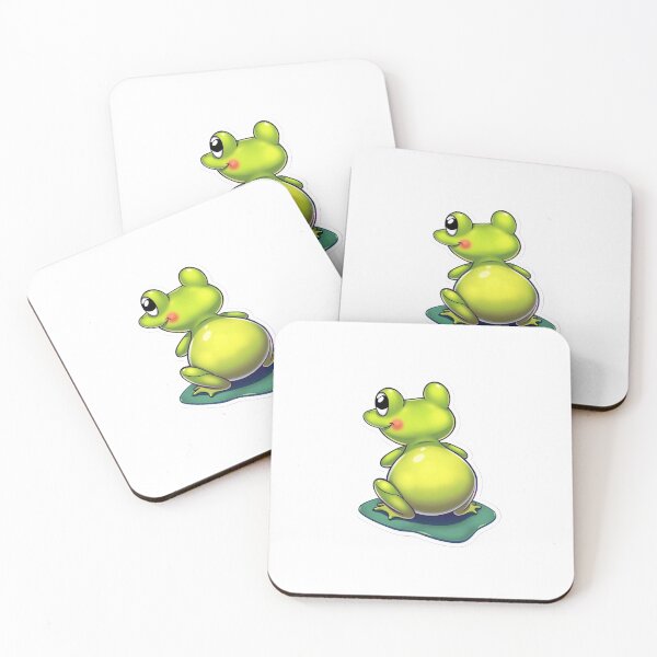 Item preview, Disney-Style Cute Frog Butt Sticker  Tags: designed and sold by Gscode.