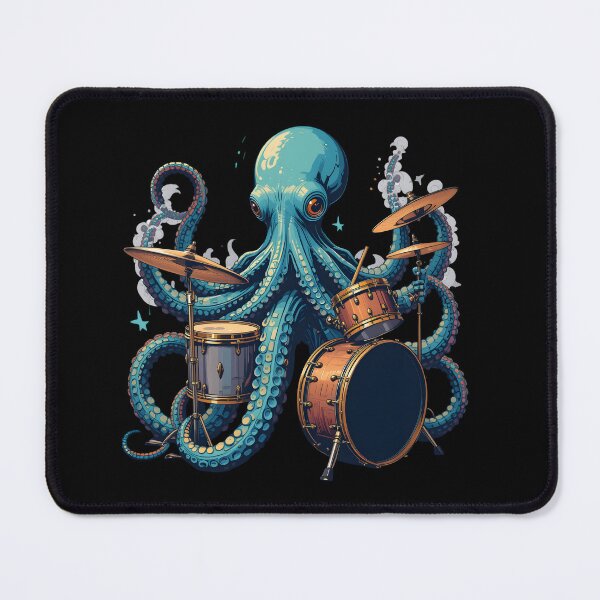 Item preview, Octopus Drummer designed and sold by Aekalak17.