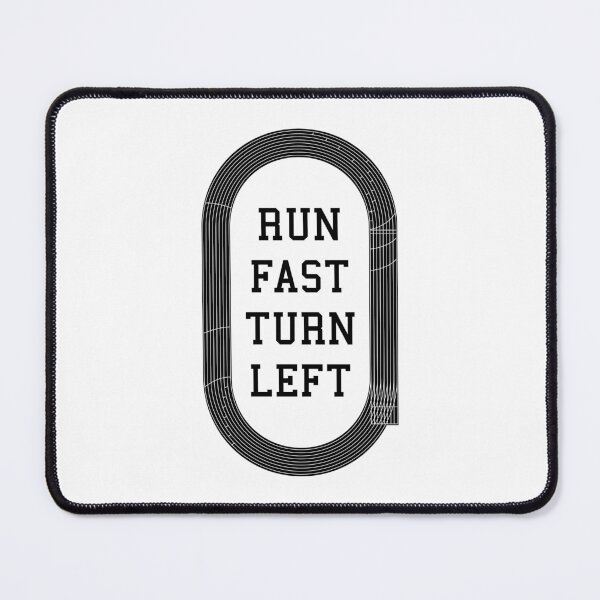 Item preview, Run Fast Turn Left Track And Field Runner Running Quote designed and sold by GrandeDuc.