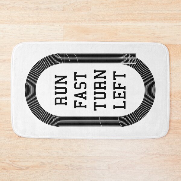 Item preview, Run Fast Turn Left Track And Field Runner Running Quote designed and sold by GrandeDuc.