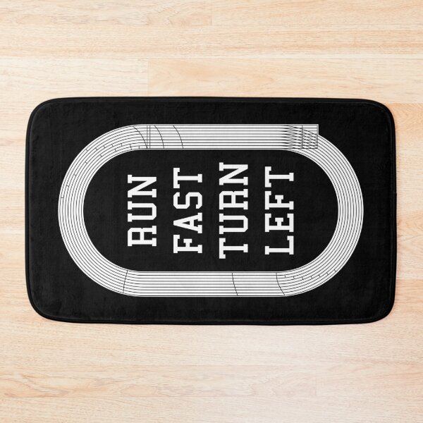 Item preview, Run Fast Turn Left Track And Field Runner Running Quote designed and sold by GrandeDuc.