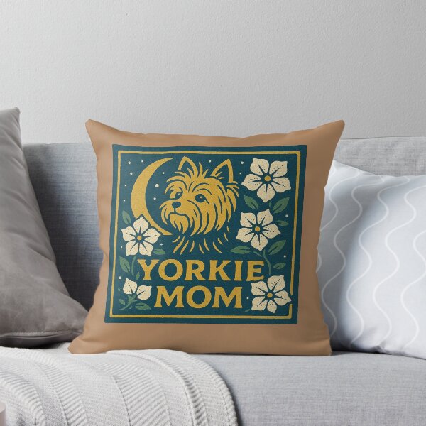 Item preview, Yorkie Mom designed and sold by FrictionMaxxing.