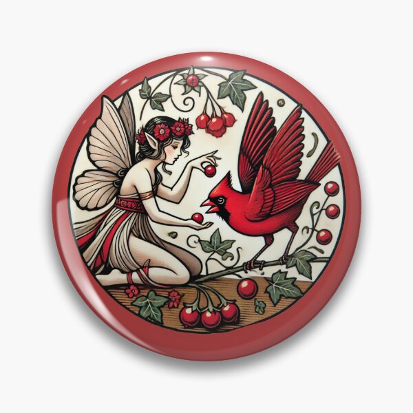 Item preview, Cardinal Fairy designed and sold by FrictionMaxxing.