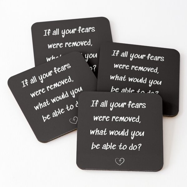 Item preview, What if all your fears were gone? Let's talk about it! designed and sold by NanFox.