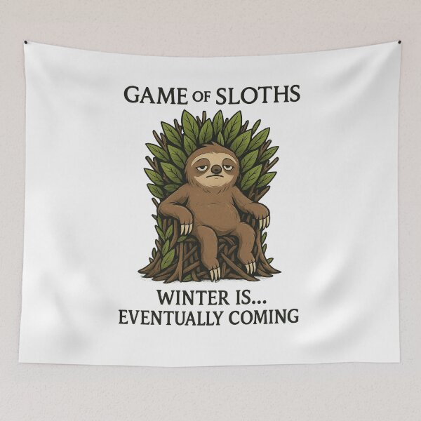 Item preview, Game of Sloths designed and sold by Cescocir1992.
