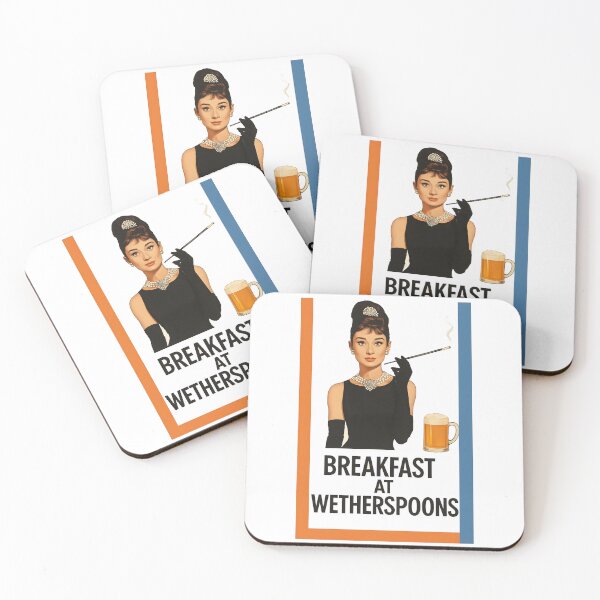 Item preview, Breakfast At Tiffany's funny parody. Audrey Hepburn. designed and sold by Shoot-The-Moon.