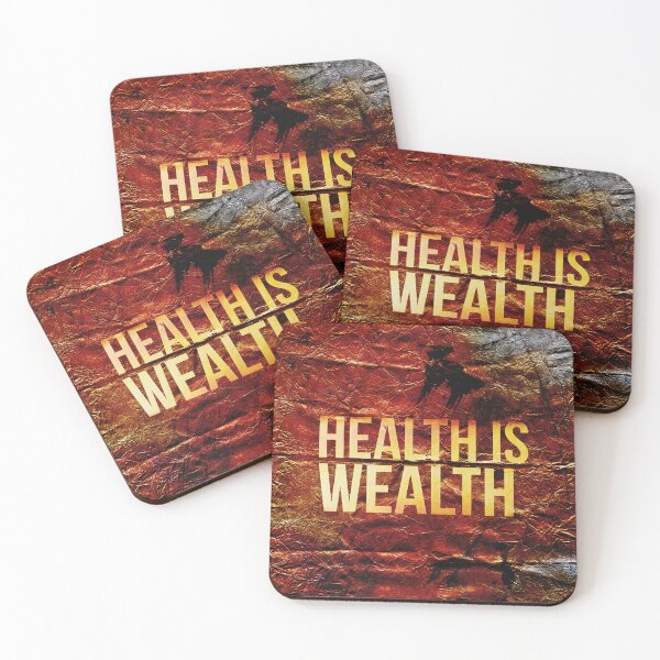 Item preview, Health Is Wealth designed and sold by NickDedidis.