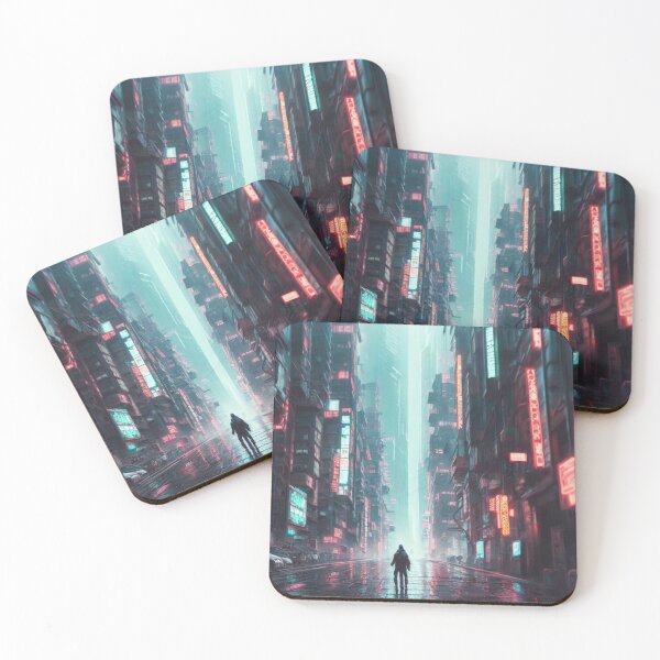 Item preview, Empty future Street designed and sold by SKVoidArt.