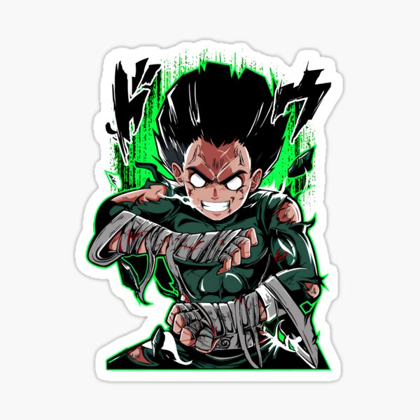 Item preview, Rock Lee Naruto Intense Chakra Power Design designed and sold by Fashvora.